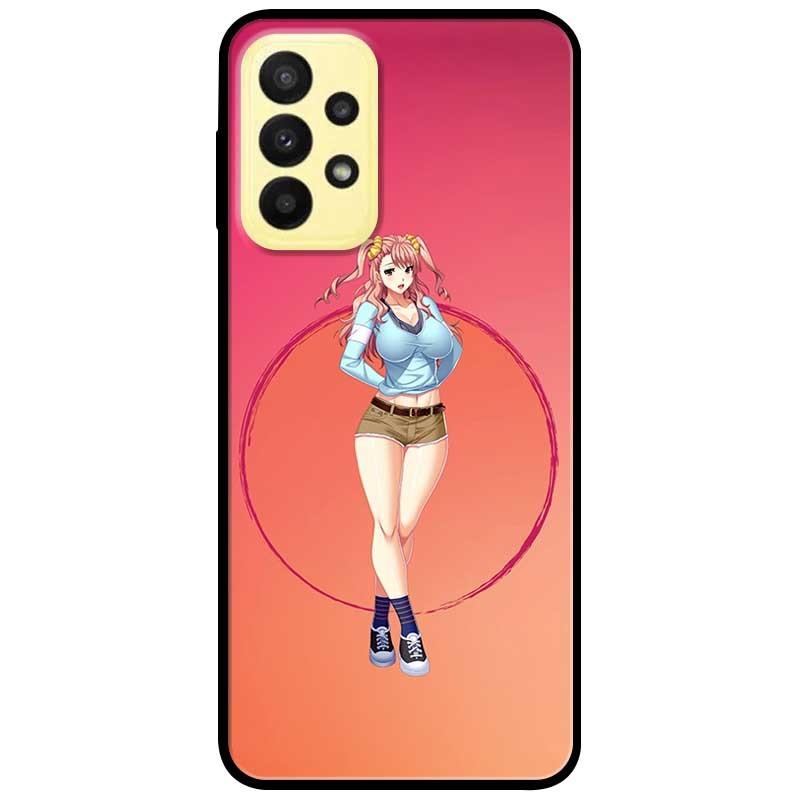 Ốp lưng dành cho Samsung A13 4G mẫu Anime Cô Gái Áo Xanh