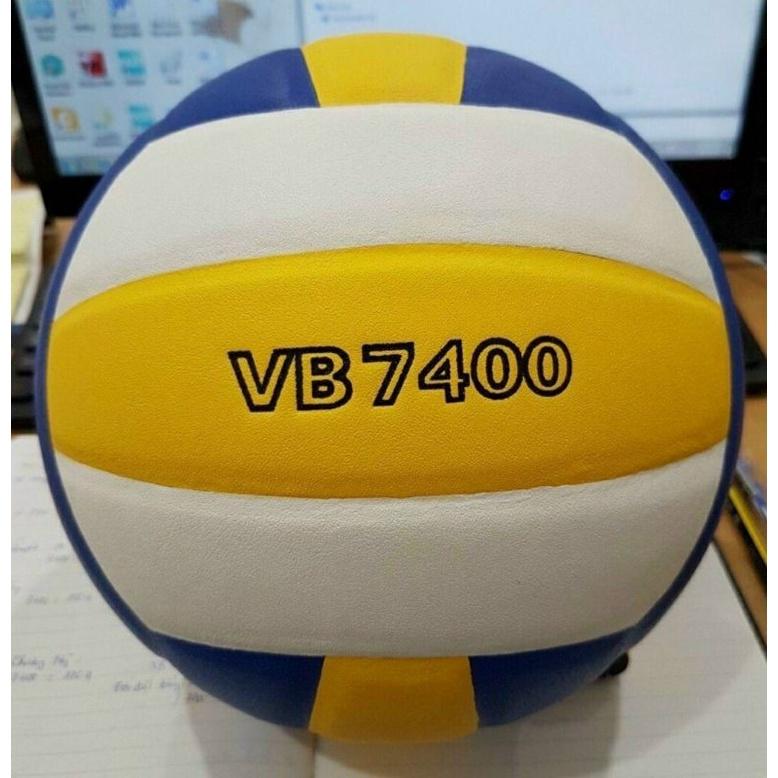 Quả bóng chuyền Thi đấu VB7400 - chính hãng - tặng lưới đưng bóng và kim bơm tiêu chuẩn - PM Sport