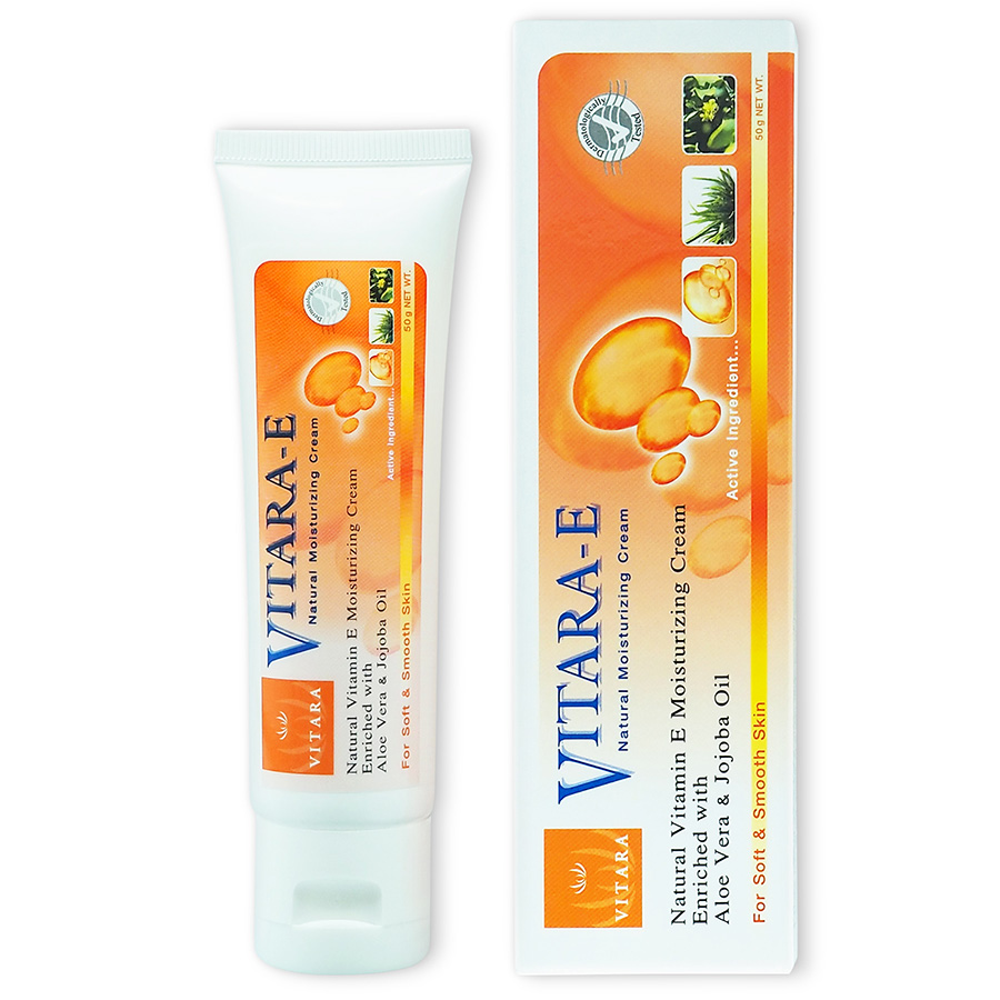Kem Dưỡng Trắng Da, Dưỡng Ẩm, Giảm Thâm, Mờ Sẹo Vitara - E Cream - BER10