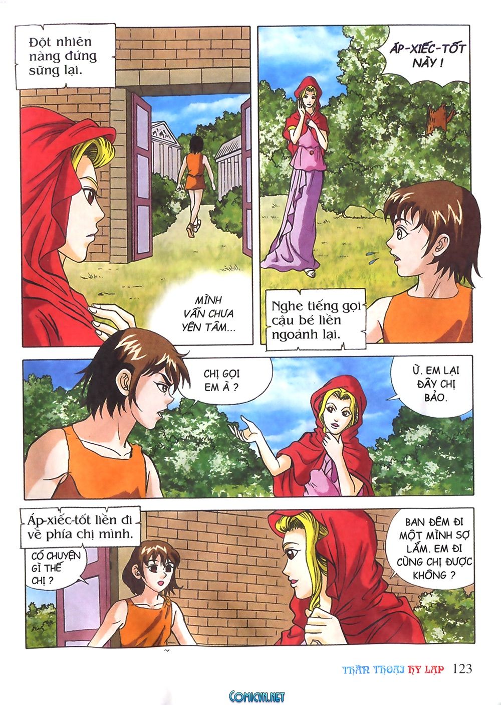 thần thoại hy lạp màu chapter 25 29