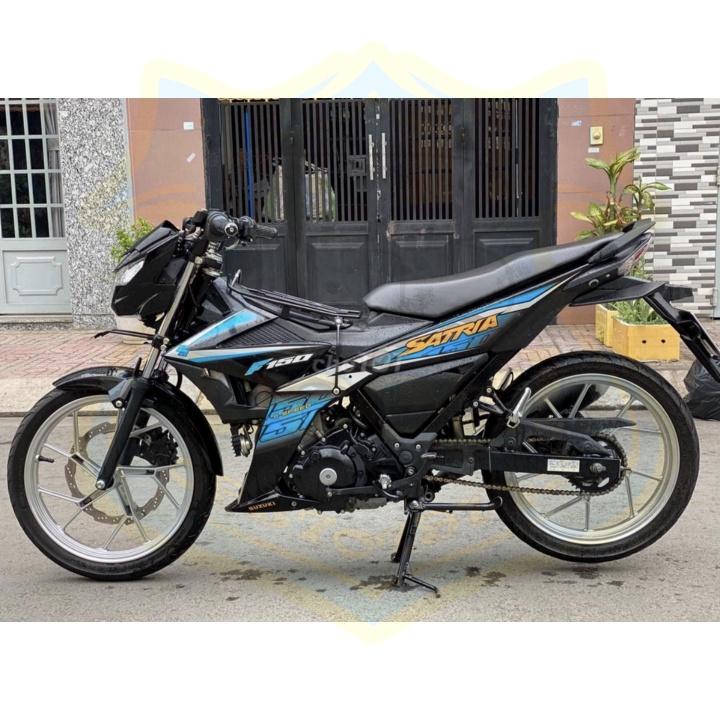 Tem rời dành cho Satria fi xanh đen