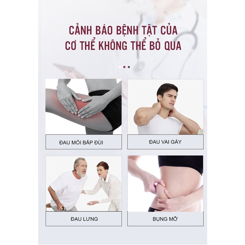 Gối massage cổ vai gáy thắt lưng kết hợp xoa bóp chườm nóng giúp giảm đau hiệu quả