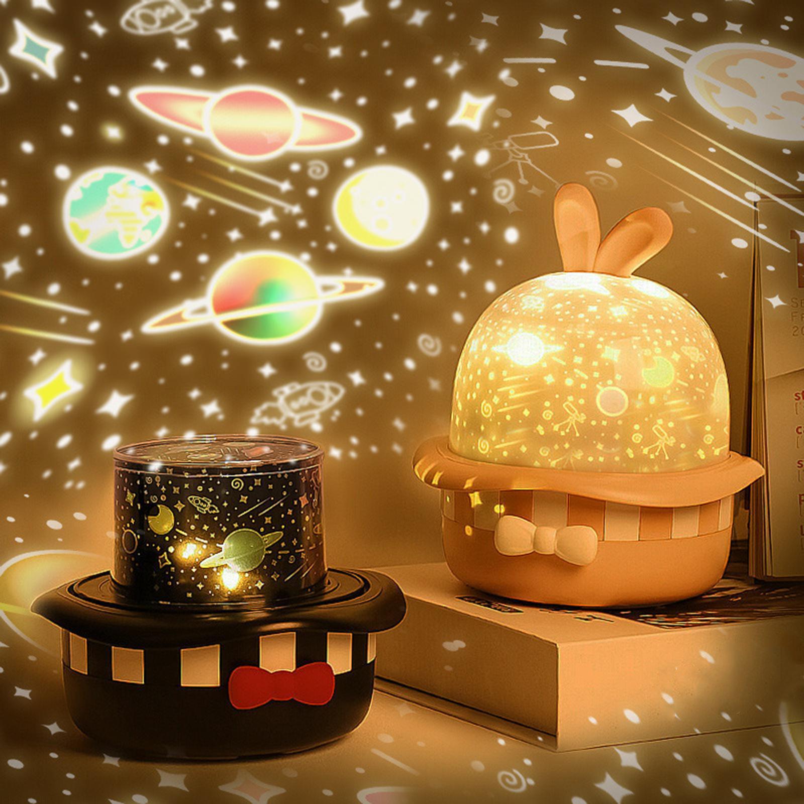Galaxy Projector Star Light Decor for Bedroom Ceiling Starry Night Light