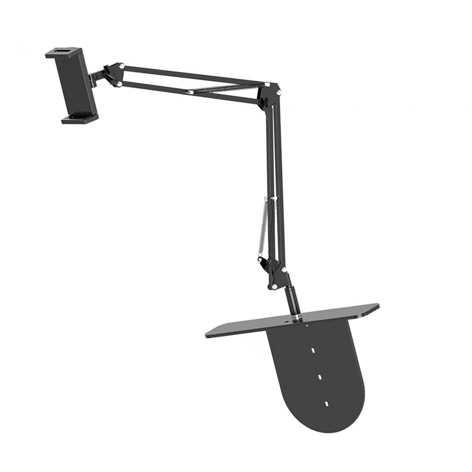 Office Long Arm Desk Tablet Holder Stable Adjustable Durable Desk Vertical Stand for Laptop Smartphone