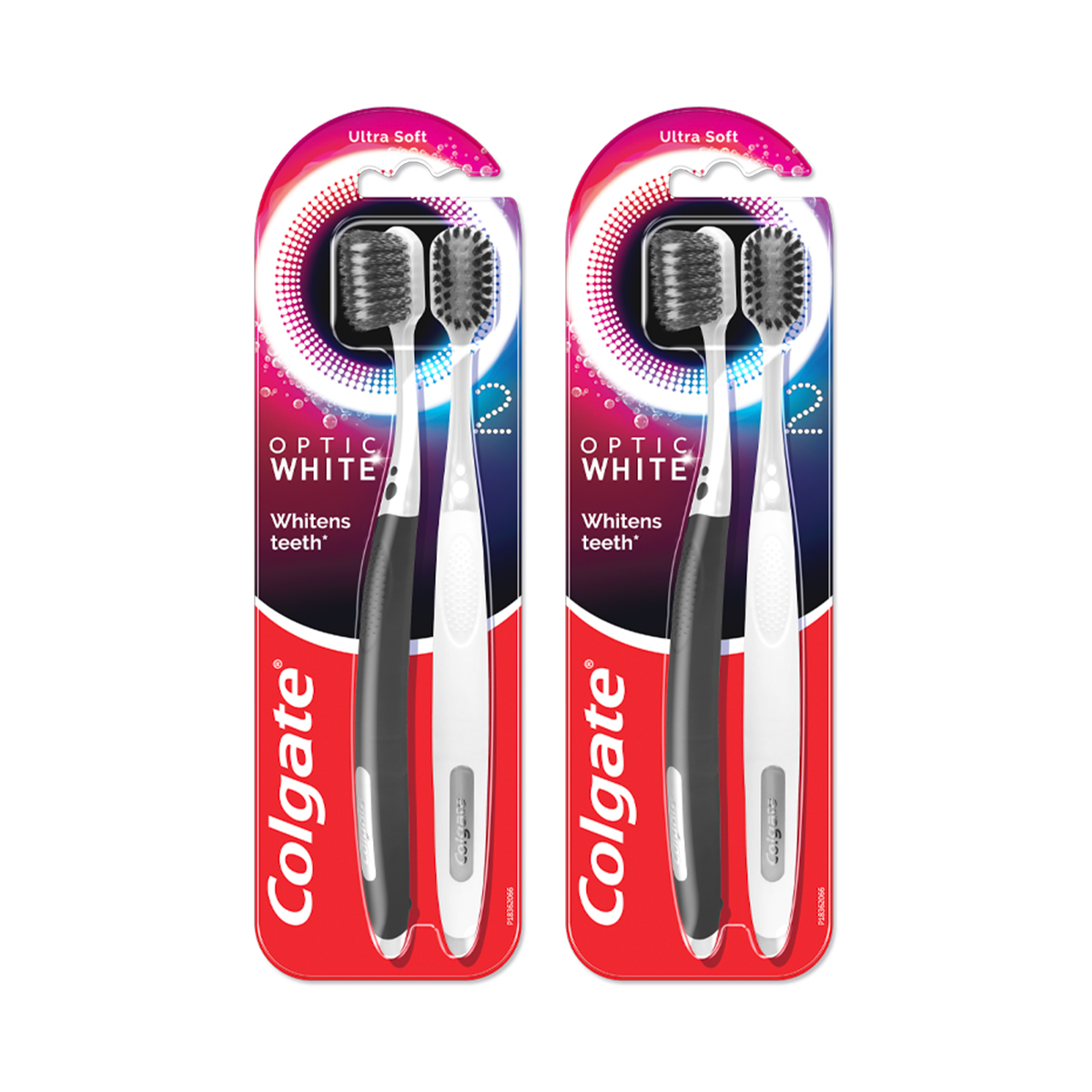 Bộ 4 bàn chải đánh răng Colgate trắng răng Optic White