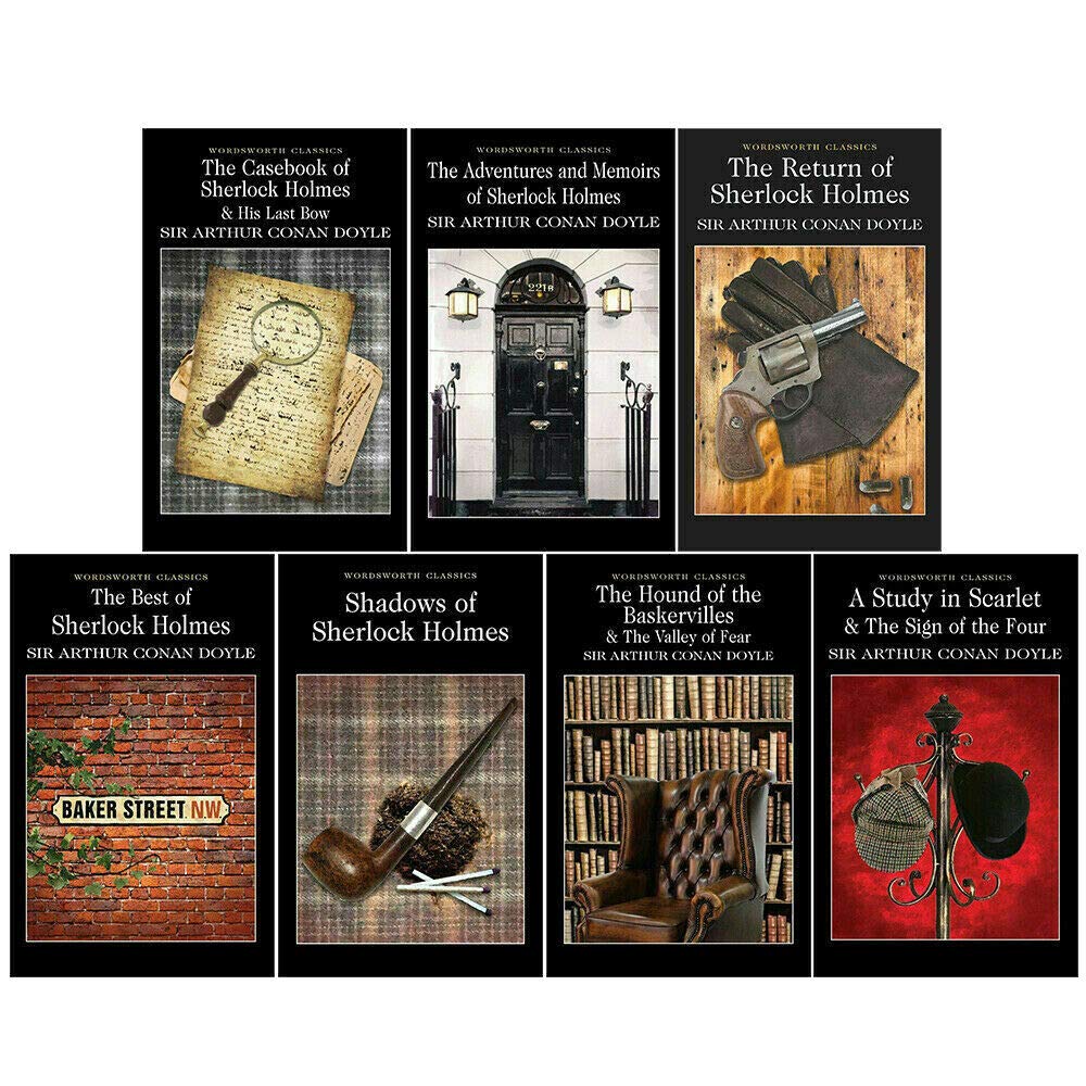 Hình ảnh Box set tiếng Anh: The Complete Sherlock Holmes Collection