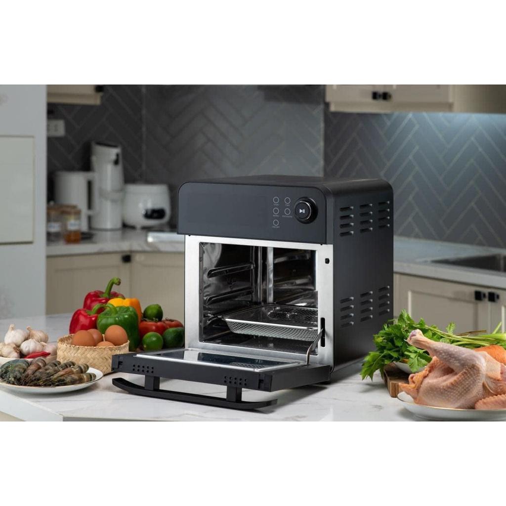 Nồi Chiên Không Dầu ELEGANT AF529T, Dung Tích 14L, Công Suất 1600W, 8 Chế Độ, Nhập Đức, BH 12 Tháng