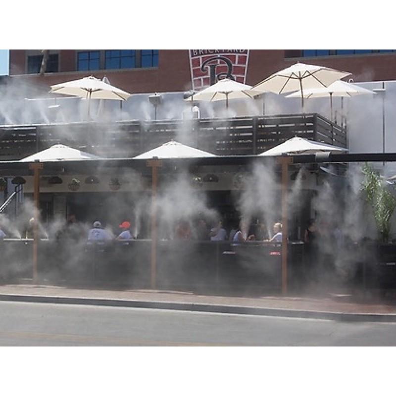 Béc phun sương đồng làm mát quán cafe-quán ăn-sân vườn-ngoài trời-Hàng loại 1