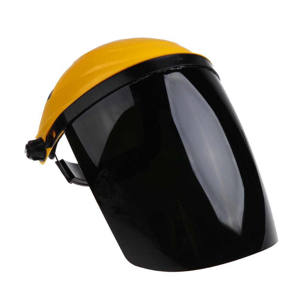 Mũ Đội Có Tấm Che Bảo Vệ Mặt Bằng Polycarbonate Dùng Khi Hàn Đồ
