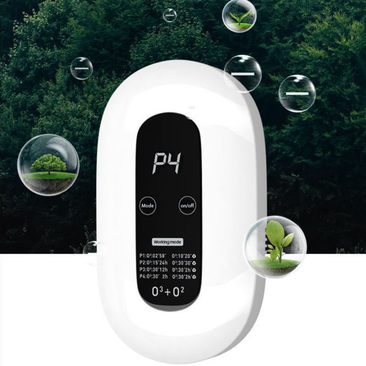 Máy khử mùi mini công nghệ Ozone 4 chế độ