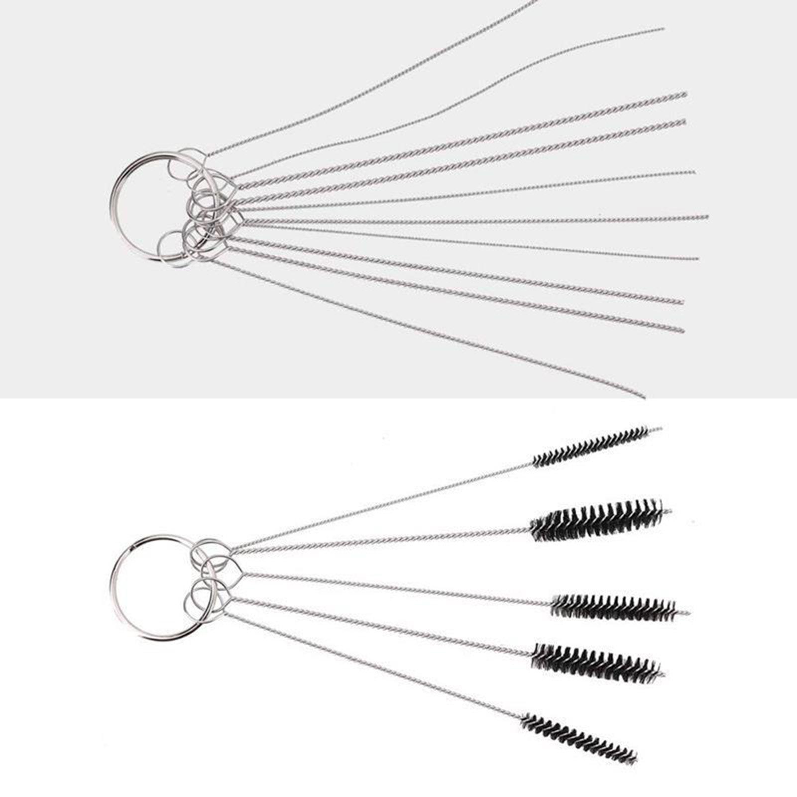10Pcs Carburetor Adjustment Tool Kit, Carb Adjustment Screwdriver Tool with Carburetor Cleaning Brush, Ignition Spark