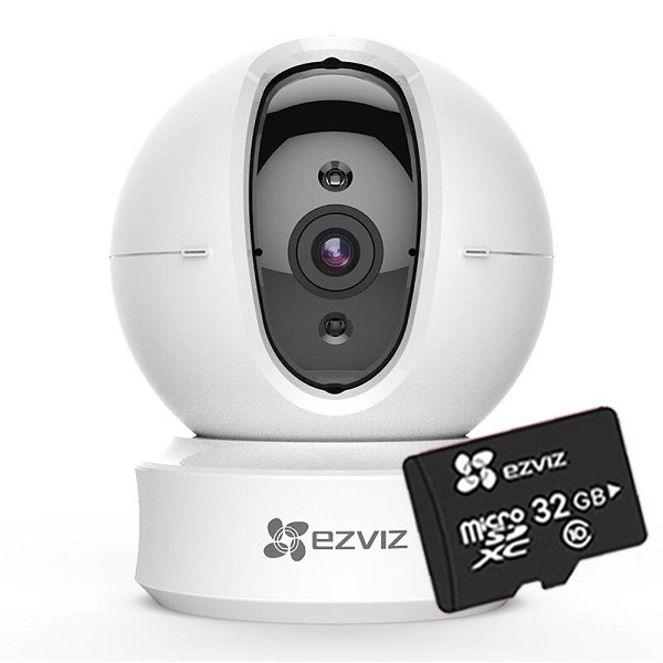 Camera IP Wifi Ezviz C6C CS-CV246 + Thẻ nhớ Ezviz 32GB - Hàng Chính Hãng