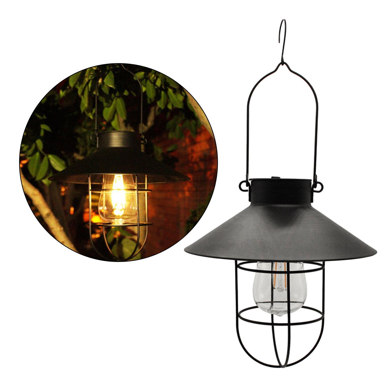 3x Solar Lantern Lamp Waterproof IP65 Lights Landscape for Patio Tree Fence