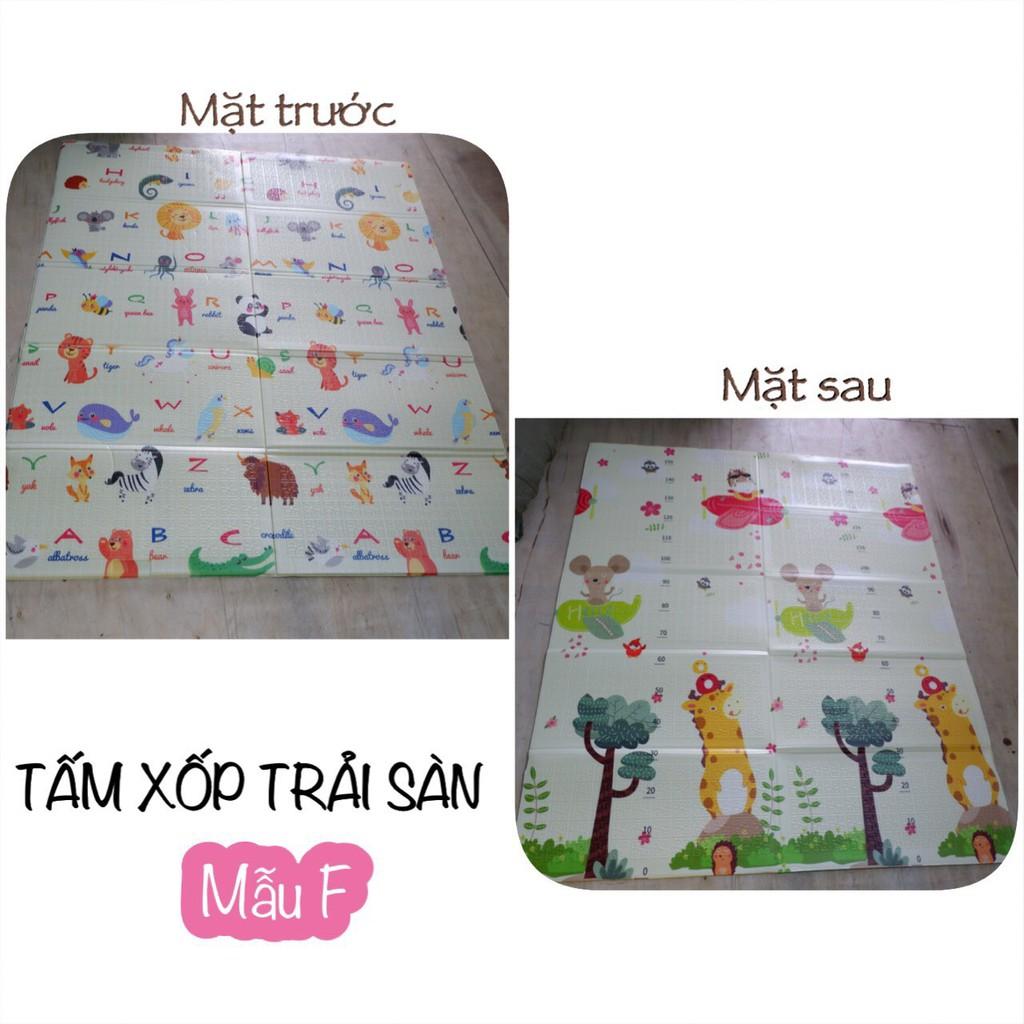 THẢM XỐP XPE MẪU MỚI PP 1M5X2M