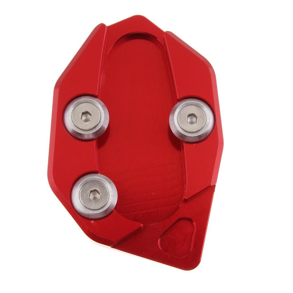 Kickstand Side Stand Extension Pad Plate for T-MAX530 08-14 Red