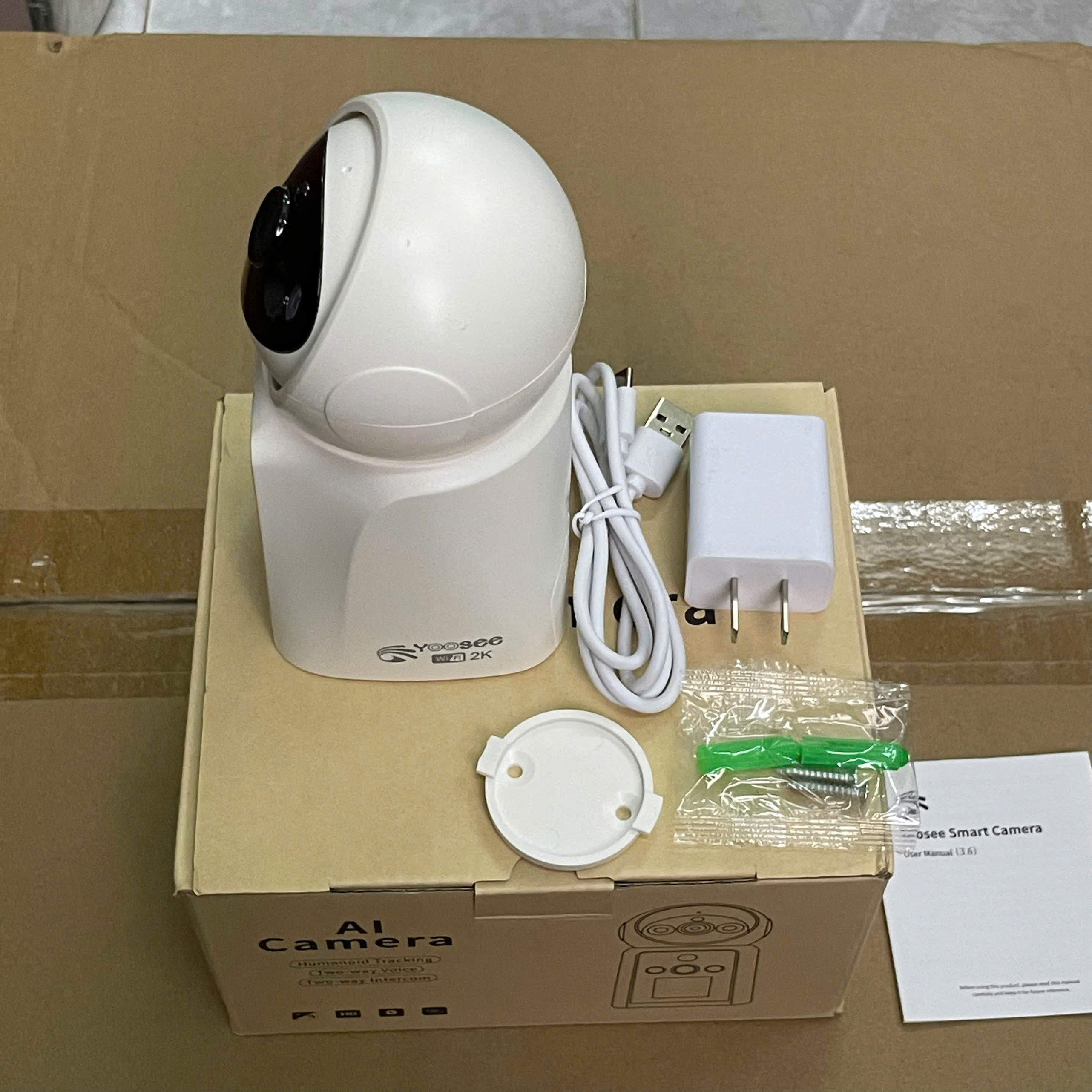 Camera WiFi Yoosee YSP215 2 Mắt Call Video - Đàm Thoại 2 Chiều, Nghe Gọi Video Trực Tiếp - Hàng chính hãng