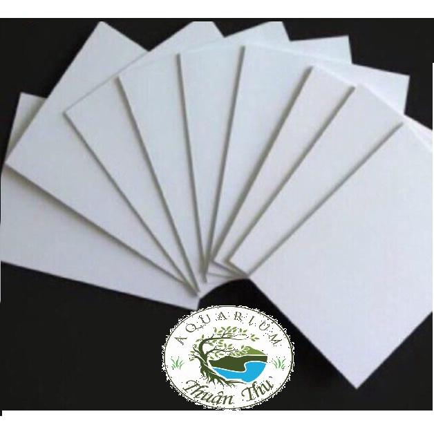 Tấm lót đáy bể kính thủy sinh tạo hình, nắp đậy bể cá, fomex dày 3mm 5mm 10mm nhiều kích thước