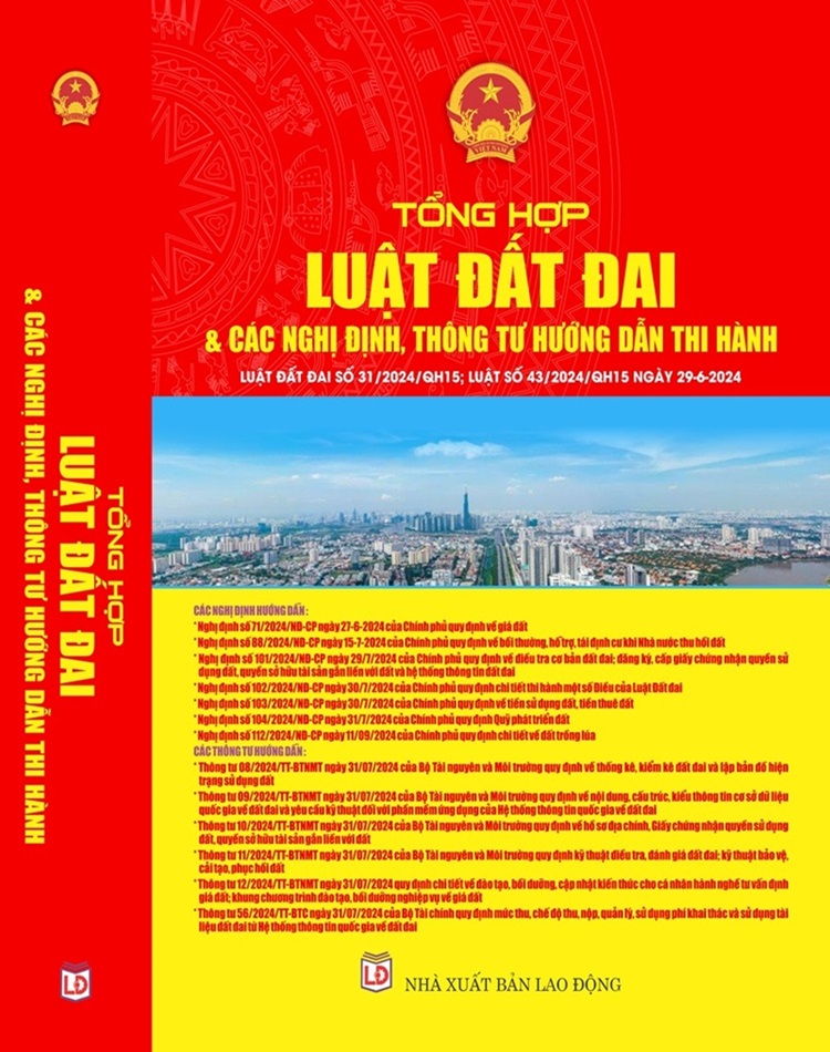 Tổng Hợp Luật Đất Đai Và Các Nghị Định, Thông Tư Hướng Dẫn Thi Hành