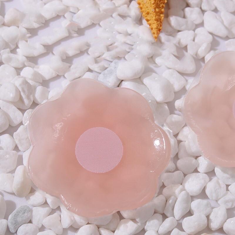 Bộ 2 Miếng Dán Ngực Che Nhũ Hoa Silicon