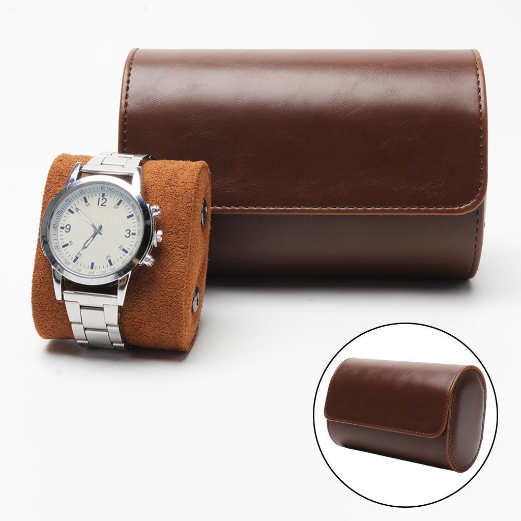 2pcs Retro 2 Slot Watch Case Jewelry Organizer Collector Gift for Wristwatch