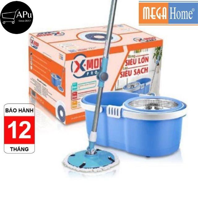 BỘ LAU NHÀ XMOP-PRO HỊÊU MEGAHOME, LÒNG GIẶT CÓ THỂ THÁO RỜI