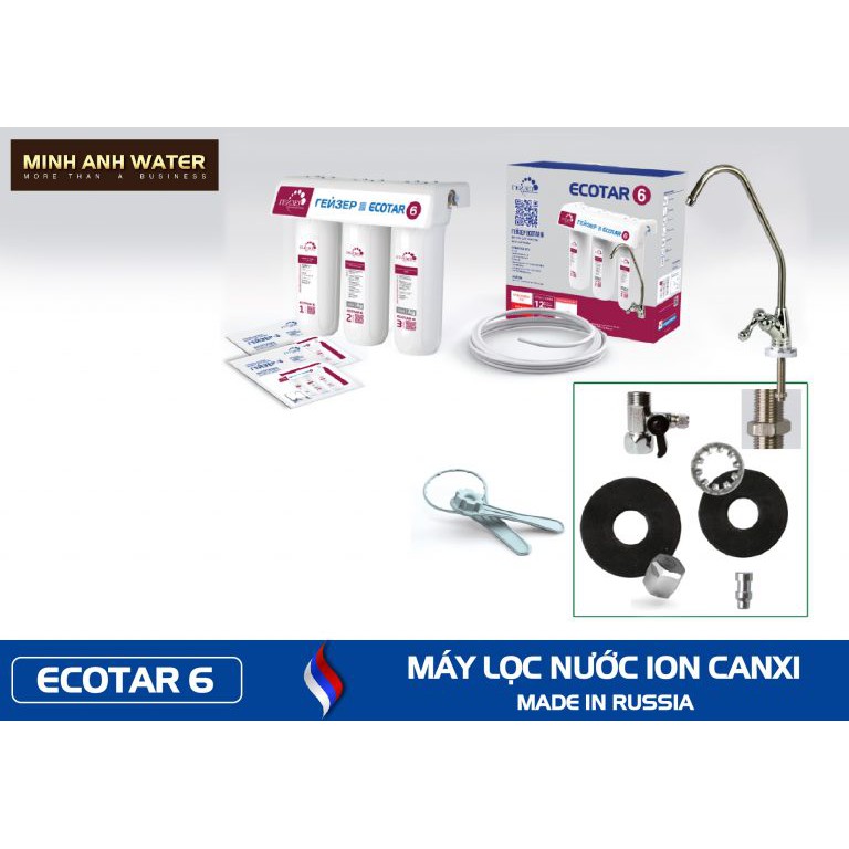 máy lọc nước ion kiềm bộ lõi lọc nước nano gia đình không dùng điện nguyên chiếc không lắp rắp