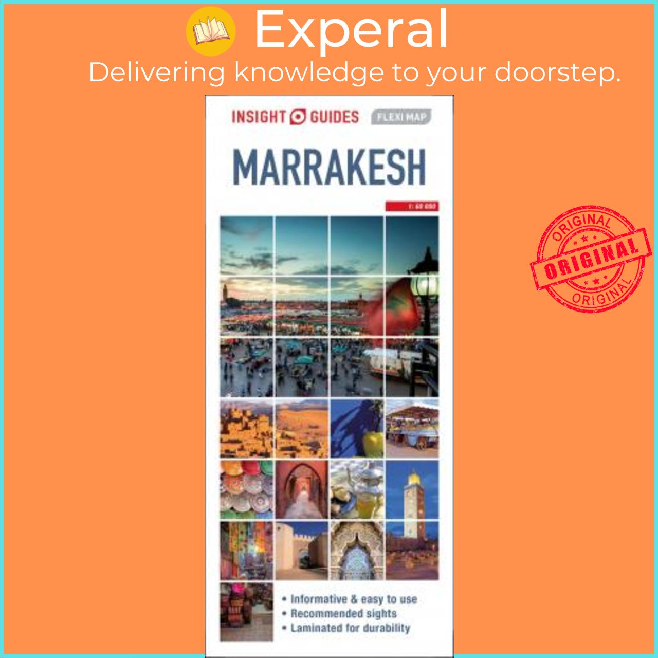 Sách - Insight Guides Flexi Map Marrakesh  by APA Publications Limited