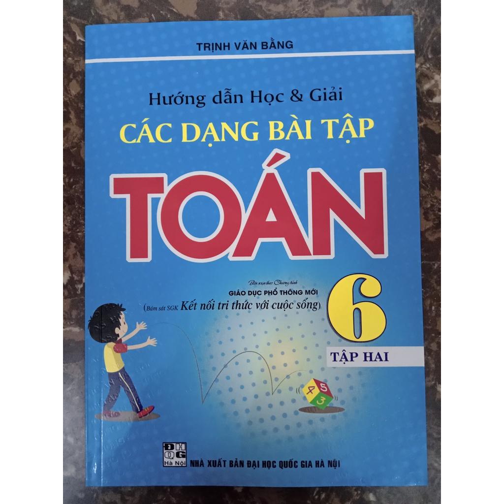 Sách - Combo Hướng dẫn học và giải các dạng bài tập Toán 6