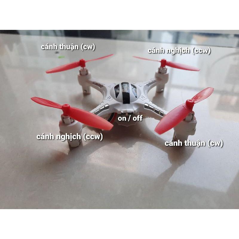 Tự lắp ráp máy bay điều khiển mini quad drone, flycam &amp; tay tx tự thực hành. Loại dùng pin 1s 3.7vol