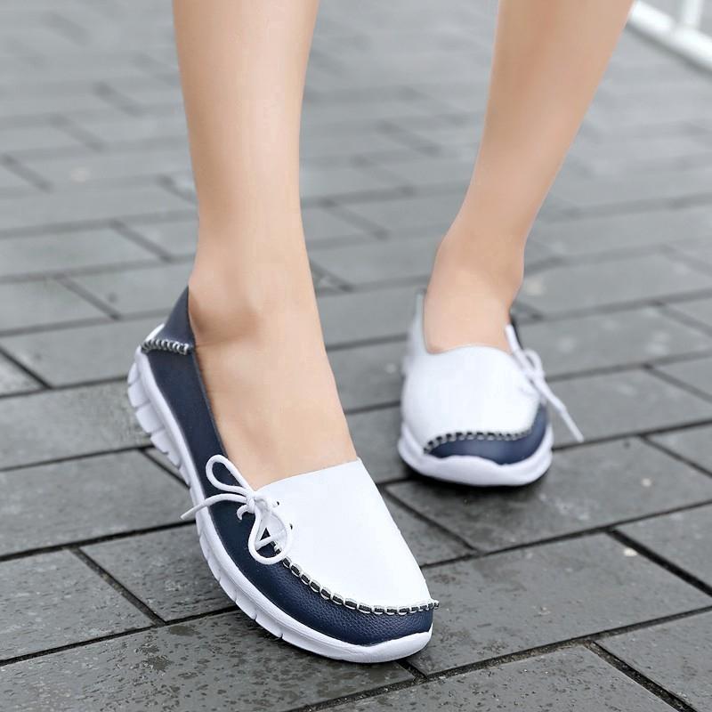 Giày Sneaker Thể Thao Chống Trượt Cho Nữ
