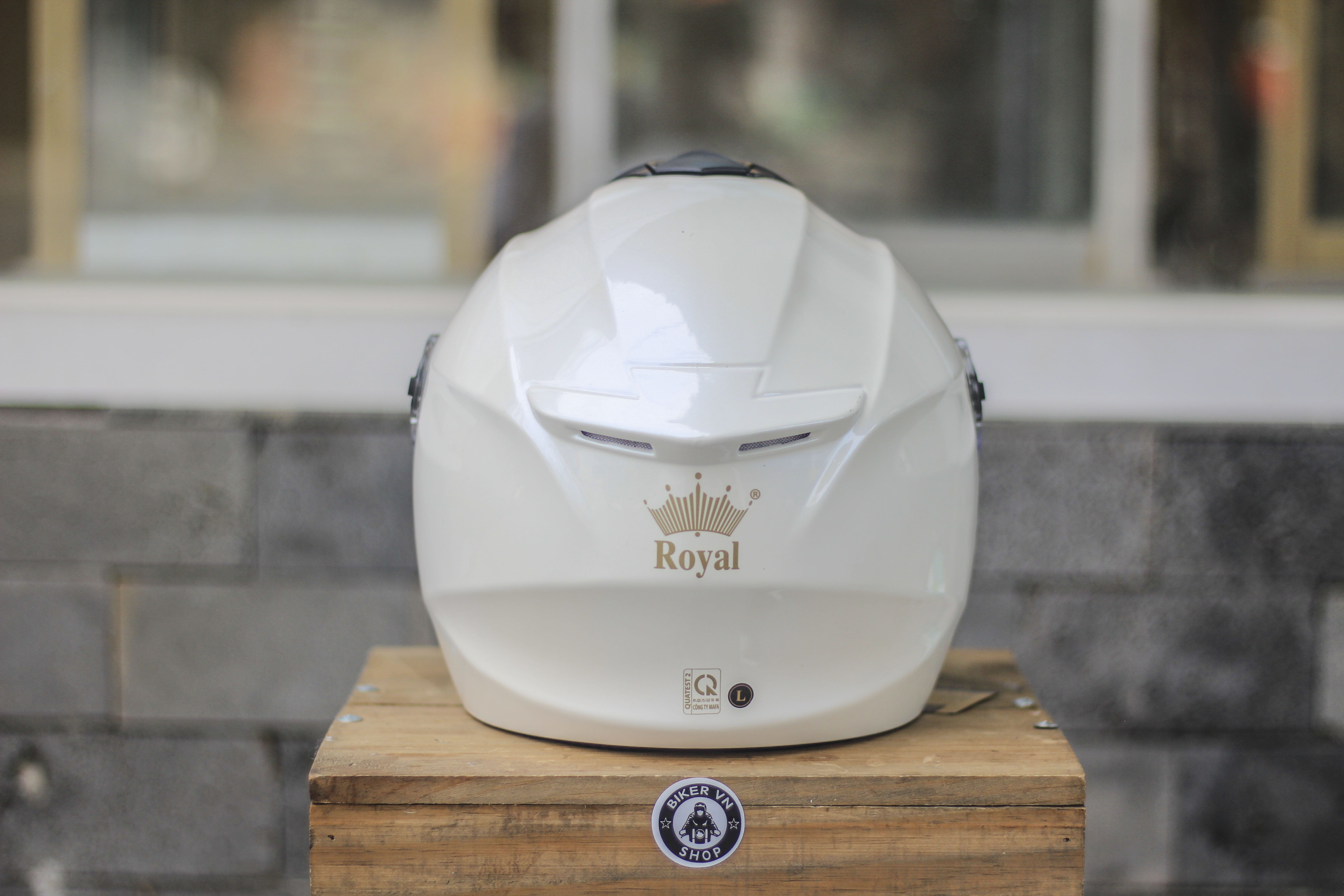 Mũ bảo hiểm 3/4 Royal XH01 kính che full mặt, Royal Helmet mới phiên bản 2021