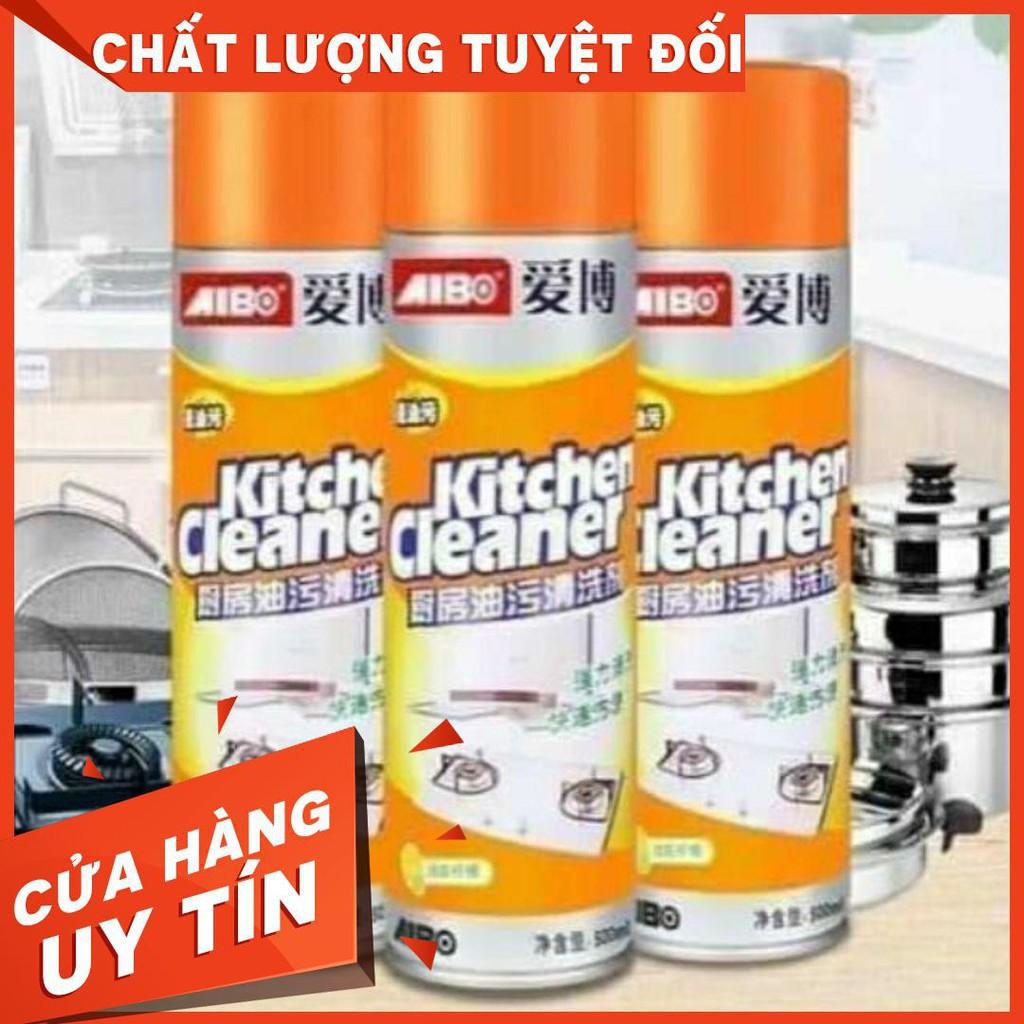 Bình xịt bọt tuyết tẩy rửa nhà bếp siêu sạch mầu cam  500ml