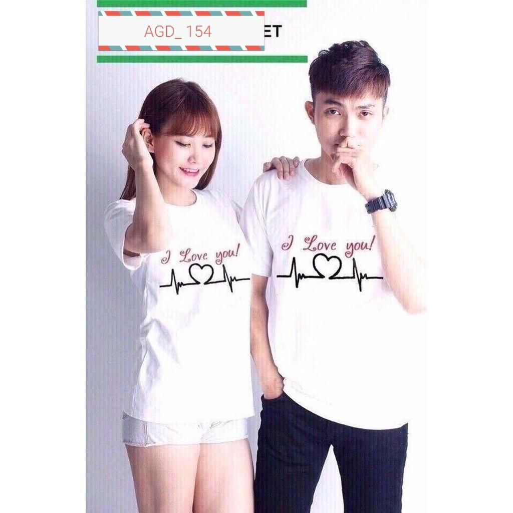 Áo đôi mẫu mới nhât - MÃ AGD 154