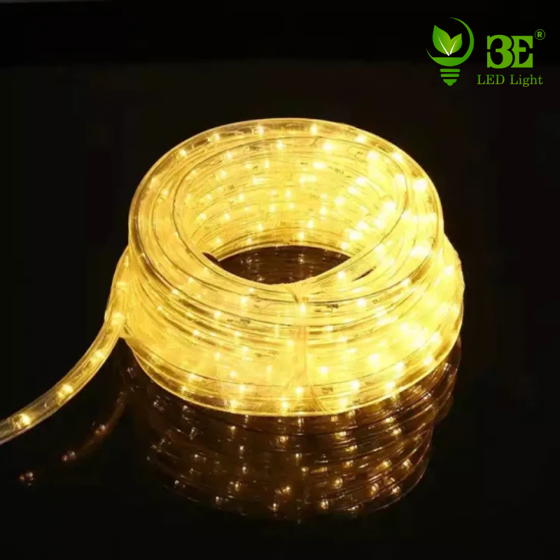 Đèn LED dây năng lượng mặt trời 3E LED LIGHT chống nước chiều dài 10 mét ánh sáng vàng chuyên dụng ngoài trời