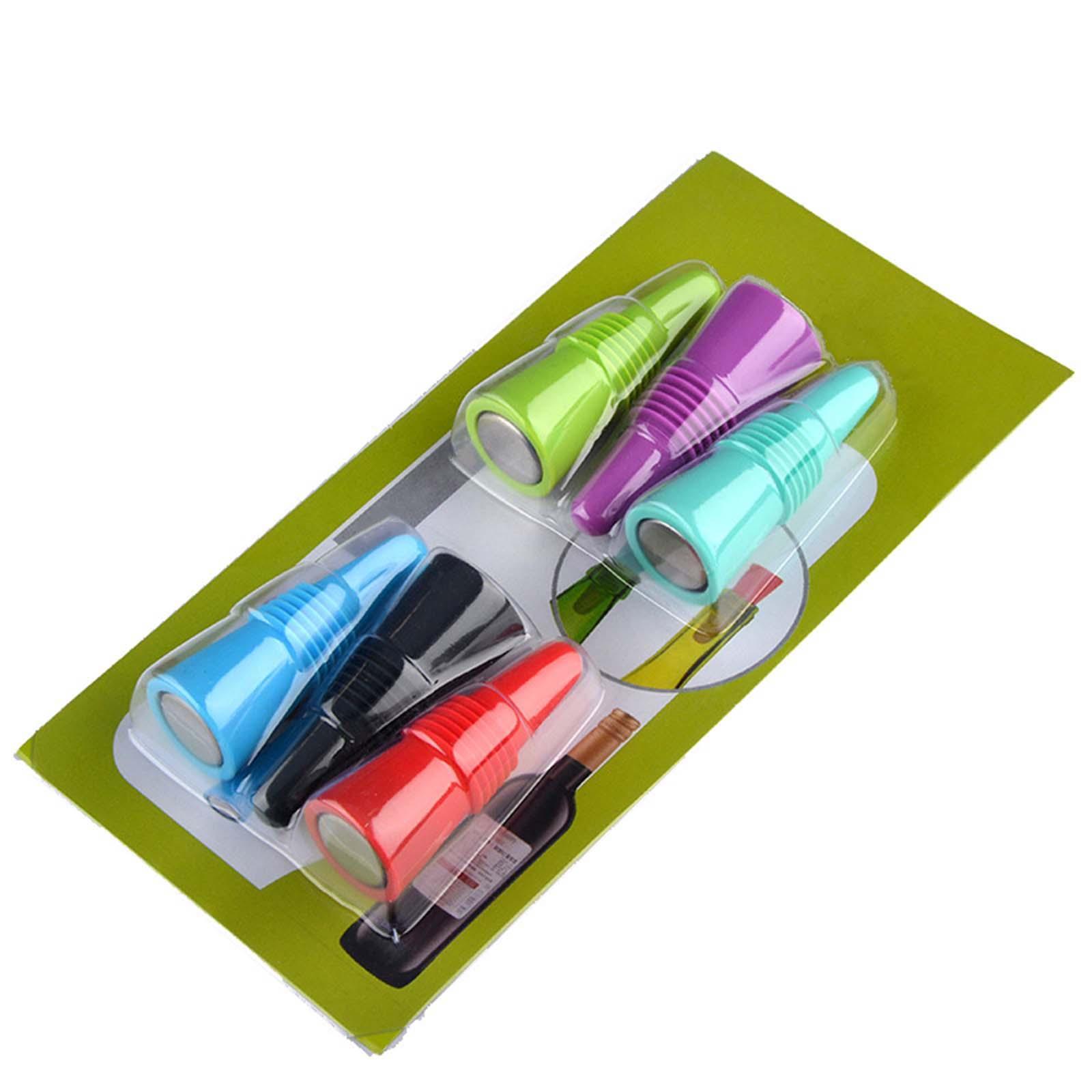 Wine Stoppers , Silicone Wine Bottle stopper and Beverage Bottle Stoppers