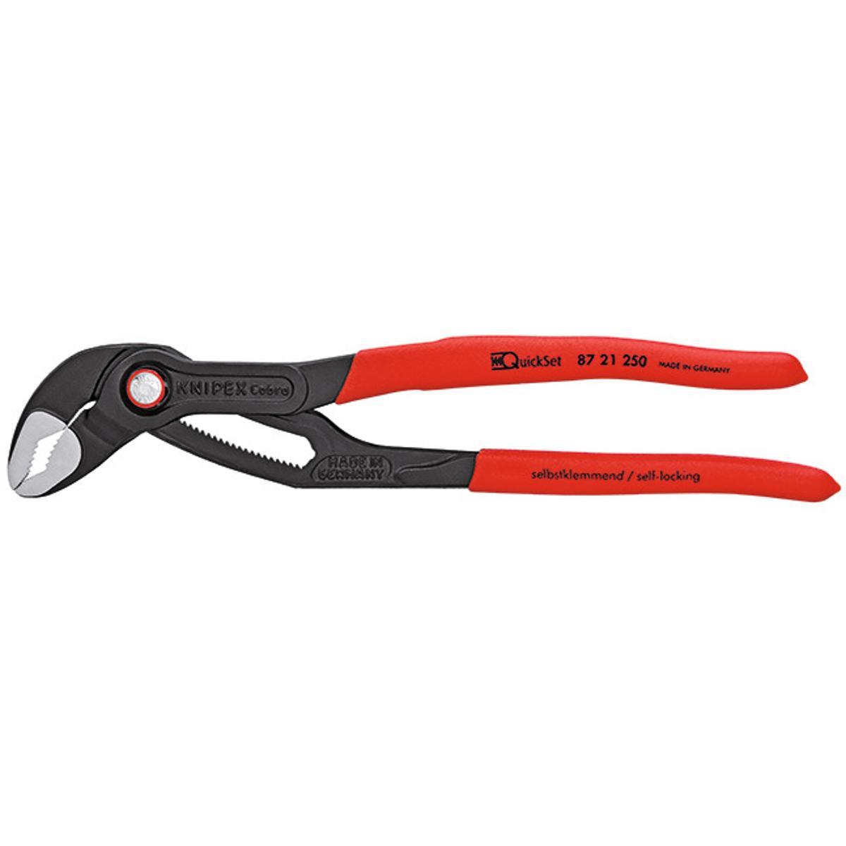 Kìm Knipex Cobra 250mm Quickset 87 21 250 - Hàng Chính Hãng 100% từ Đức