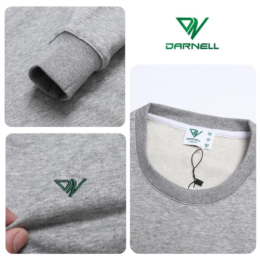 Áo Nỉ Nam Trơn Màu Darnell, Áo Sweater Hoodie Nam Chất Nỉ Dày Dặn Cao Cấp DN3011