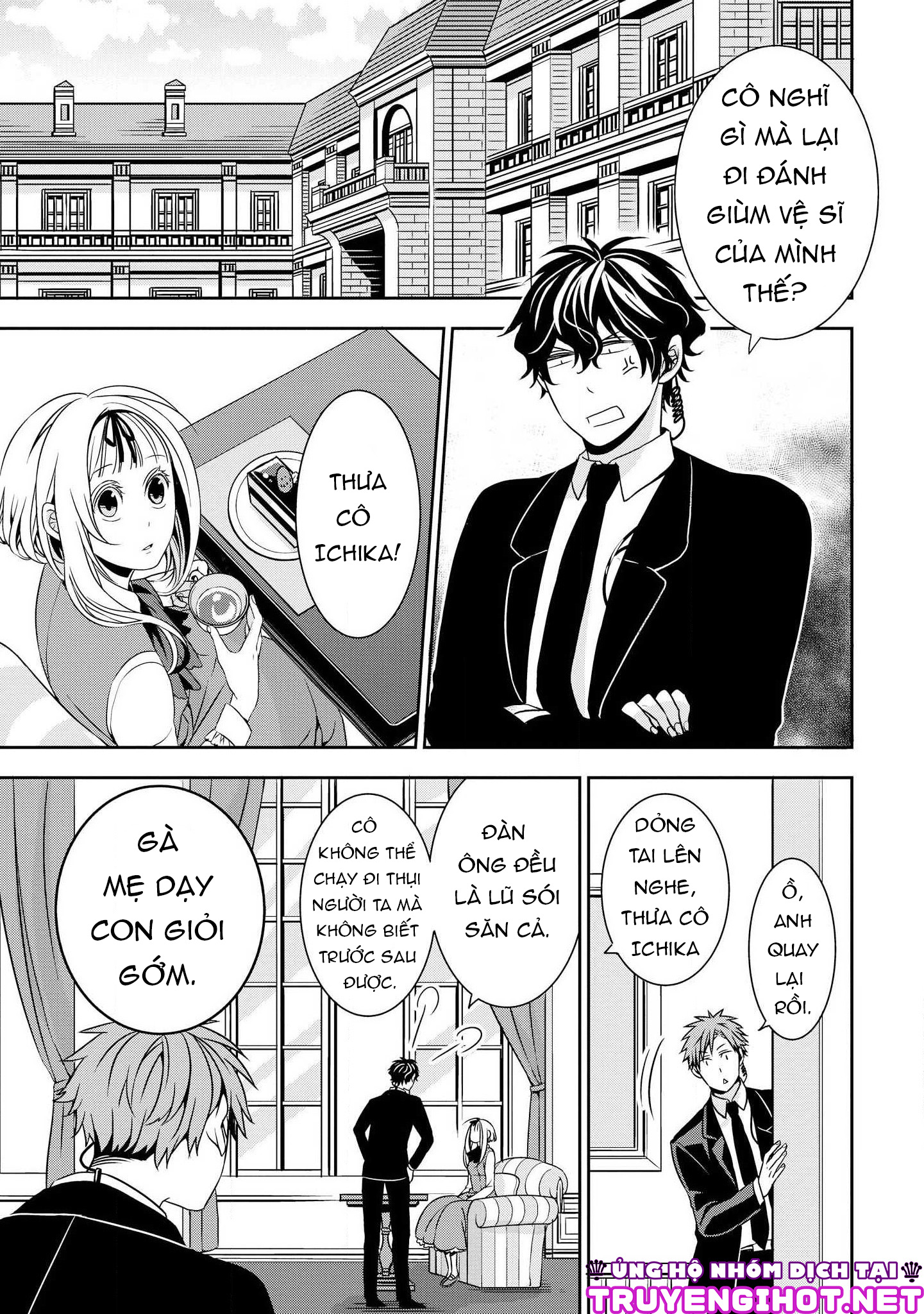 Ojou-sama ga Mamorasete Kurenai chapter 1 - Trang 8