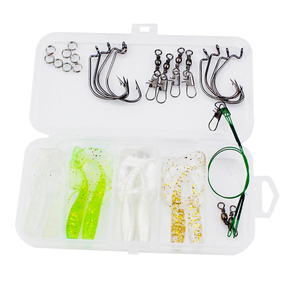 5.3cm Worm Shape Fishing Baits Soft Bait Small Lures Fishing Gears