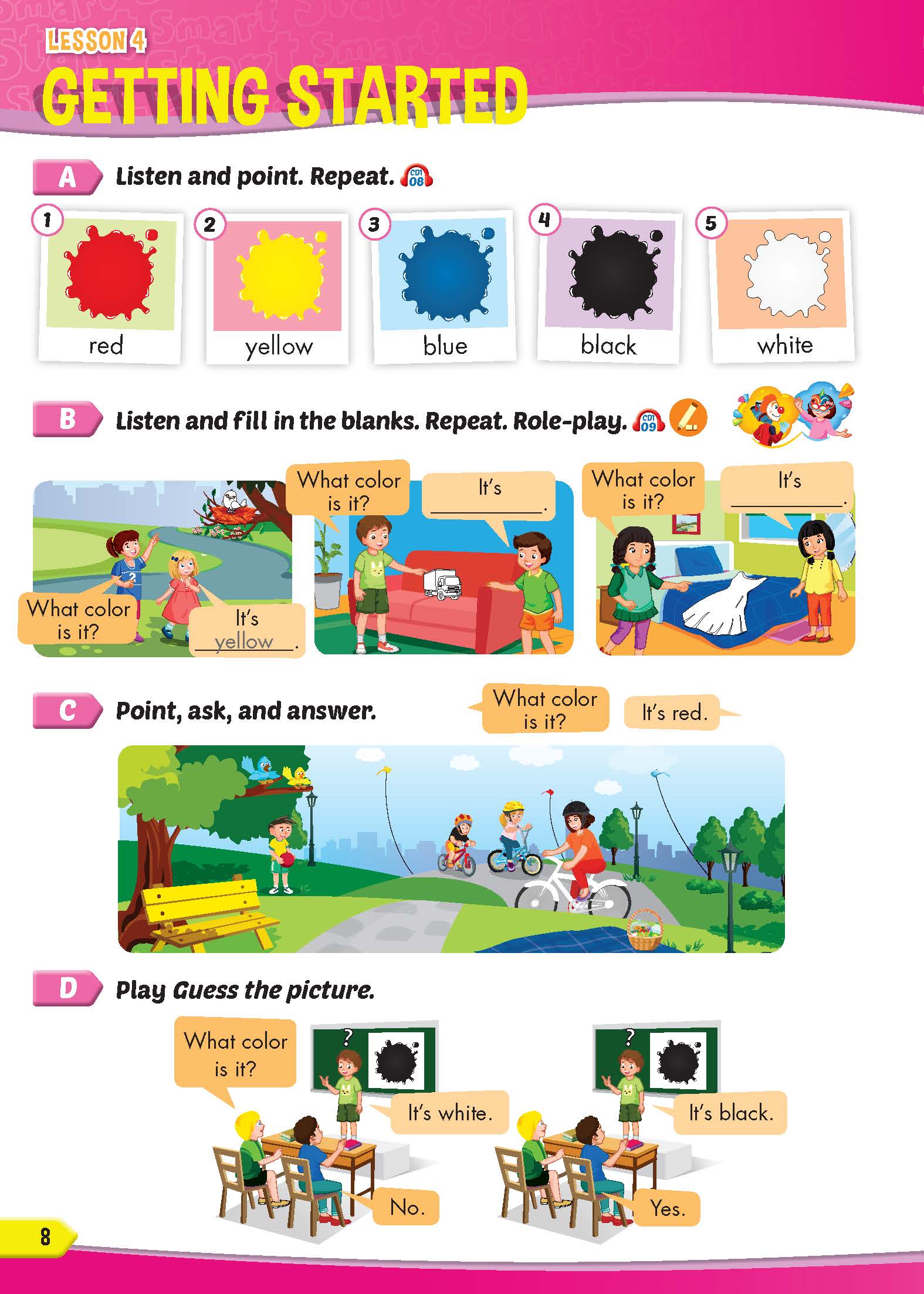Tiếng Anh 3 i-Learn Smart Start Student's Book (Sách học sinh)