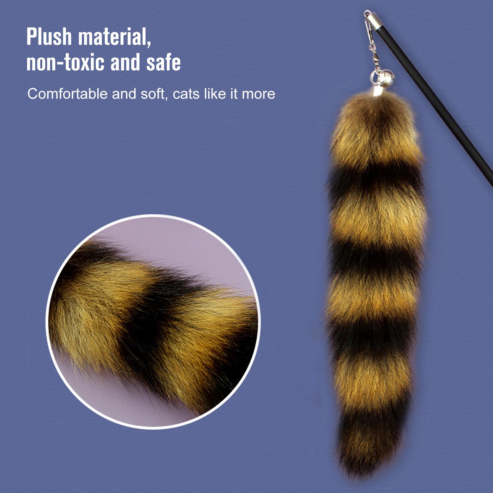 Đồ chơi lông vũ cho mèo tương tác có thê thu vào