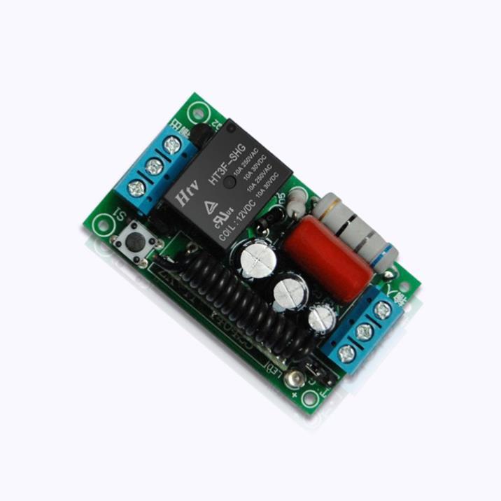 Mạch công tắc điều khiển từ xa 1 cổng học lệnh RF 3 chế độ 220VAC
