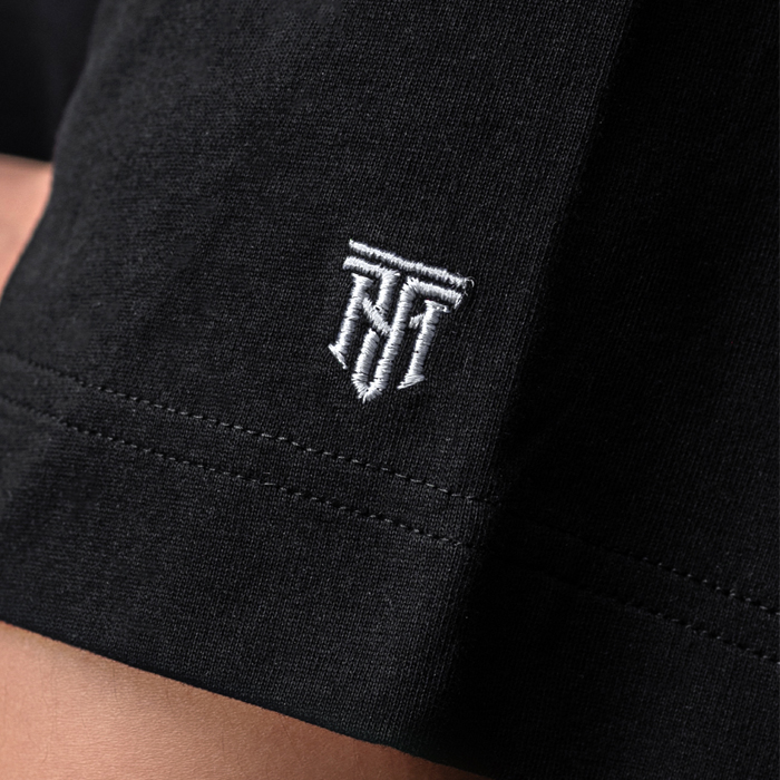 Áo thun cộc tay nam nữ Unisex NO1 Deluxe Tee - Black- vải 100% Cotton Premium thoáng mát không bai xù, co giãn 2 chiều, định lượng lên đến 260gsm