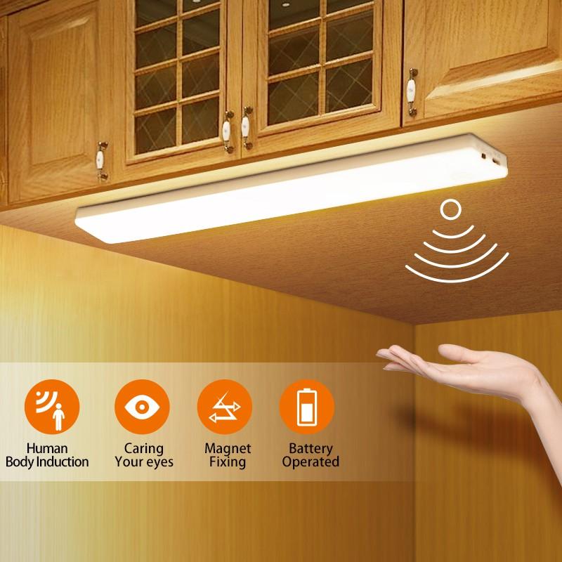 Đèn Led Cảm Biến Chuyển Động Không Dây 6 Bóng Led 74 Bóng