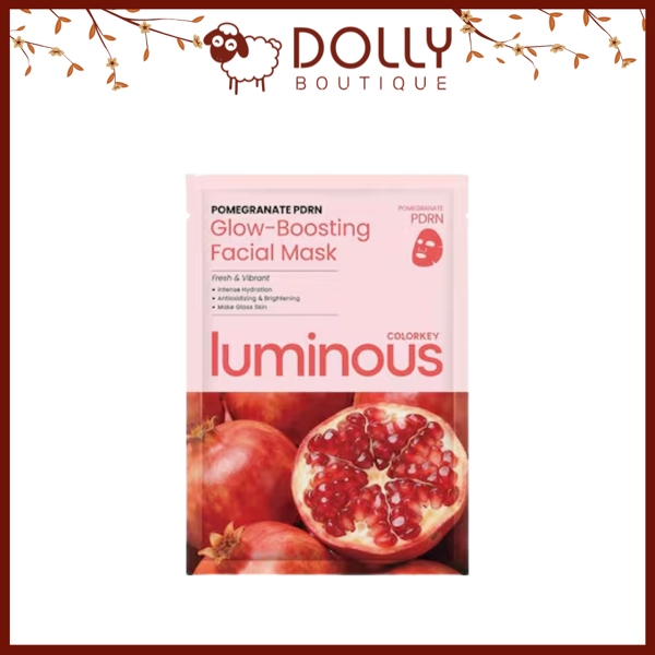 Mặt Nạ Colorkey Luminous PDRN Glow-Boosting Facial Mask 25ml
