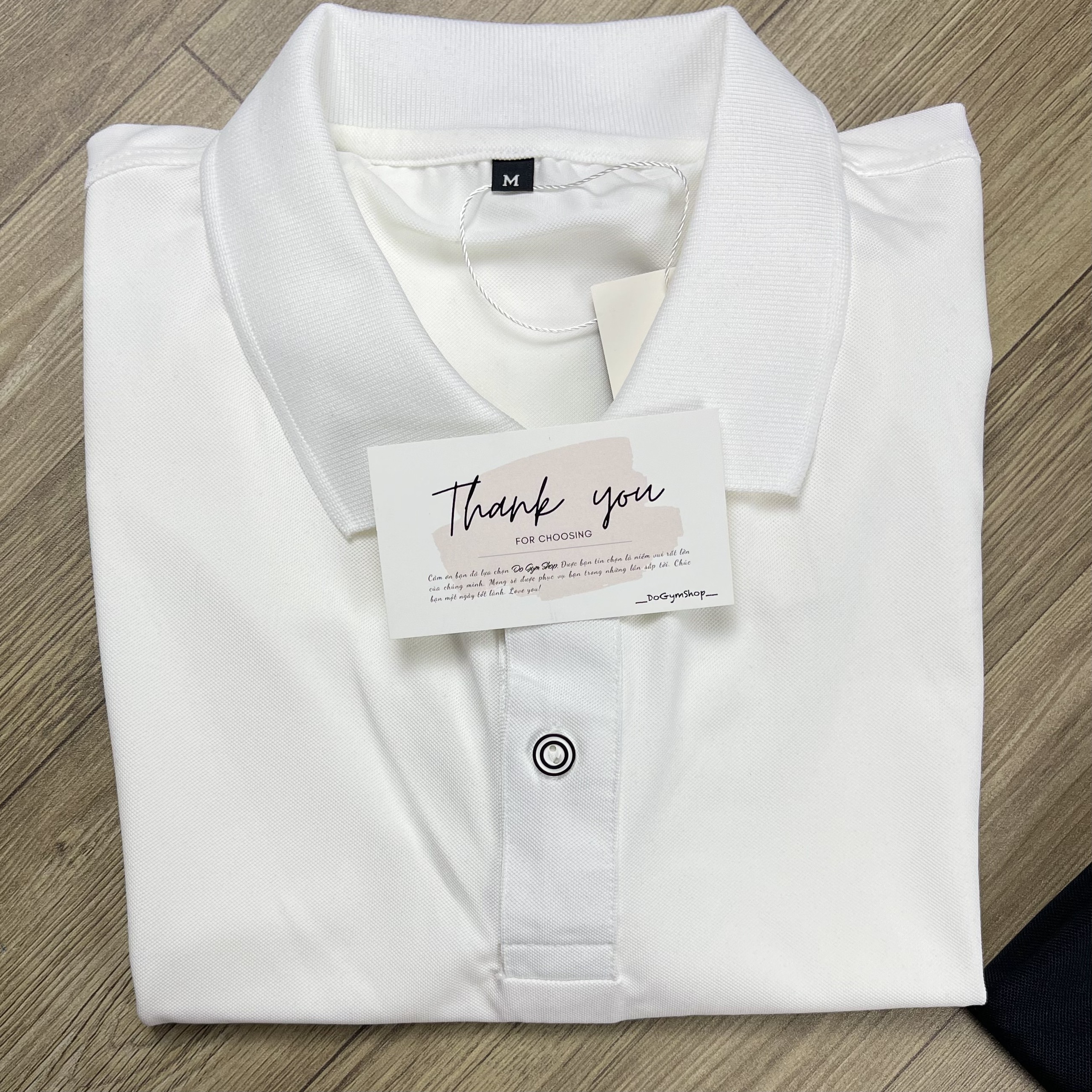 Áo thun Polo Basic tập gym nam DO GYM SHOP polo trơn thun cá sấu