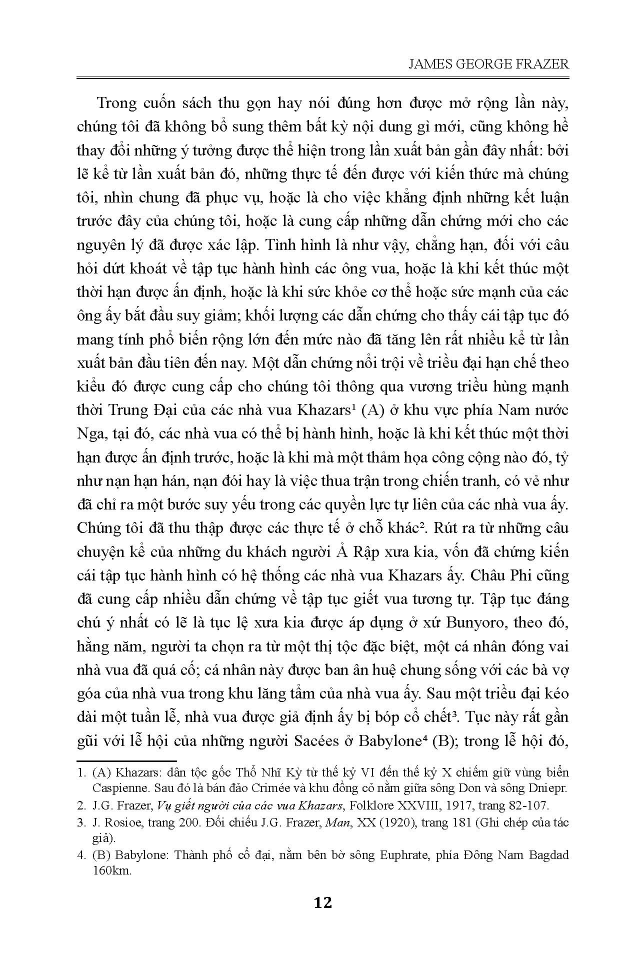 Cành Vàng Bách Khoa Thư Về Văn Hóa Nguyên Thủy
