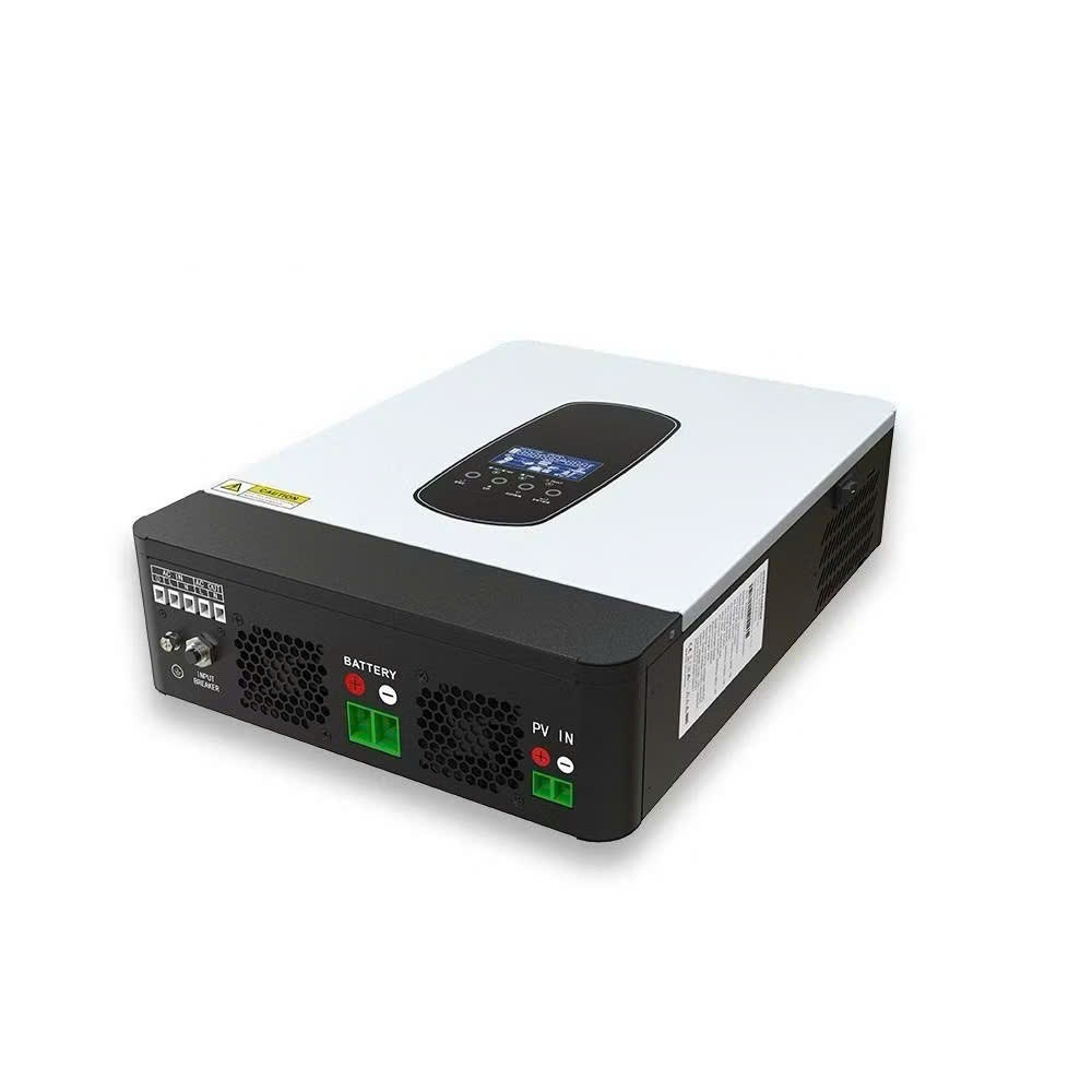 Biến Tần Hybrid Năng Lượng Mặt Trời 3200W 24V Lên 230V Sóng Sin Chuẩn Sạc Solar 80A, đèn trang trí