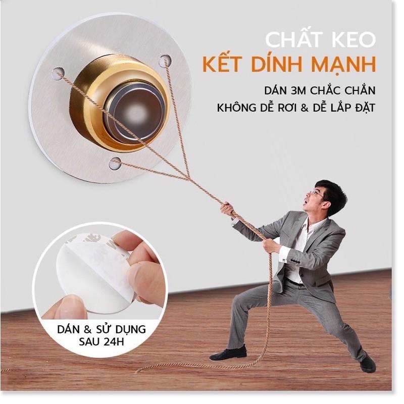 Chặn cửa nam châm inox 304 hút cực mạnh đẹp sang trọng bền chăc