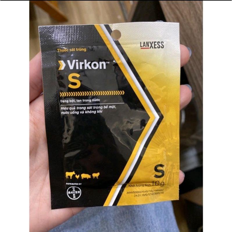 Virkon S (10g) thuốc sát trùng chuồng trại, nhà vật nuôi